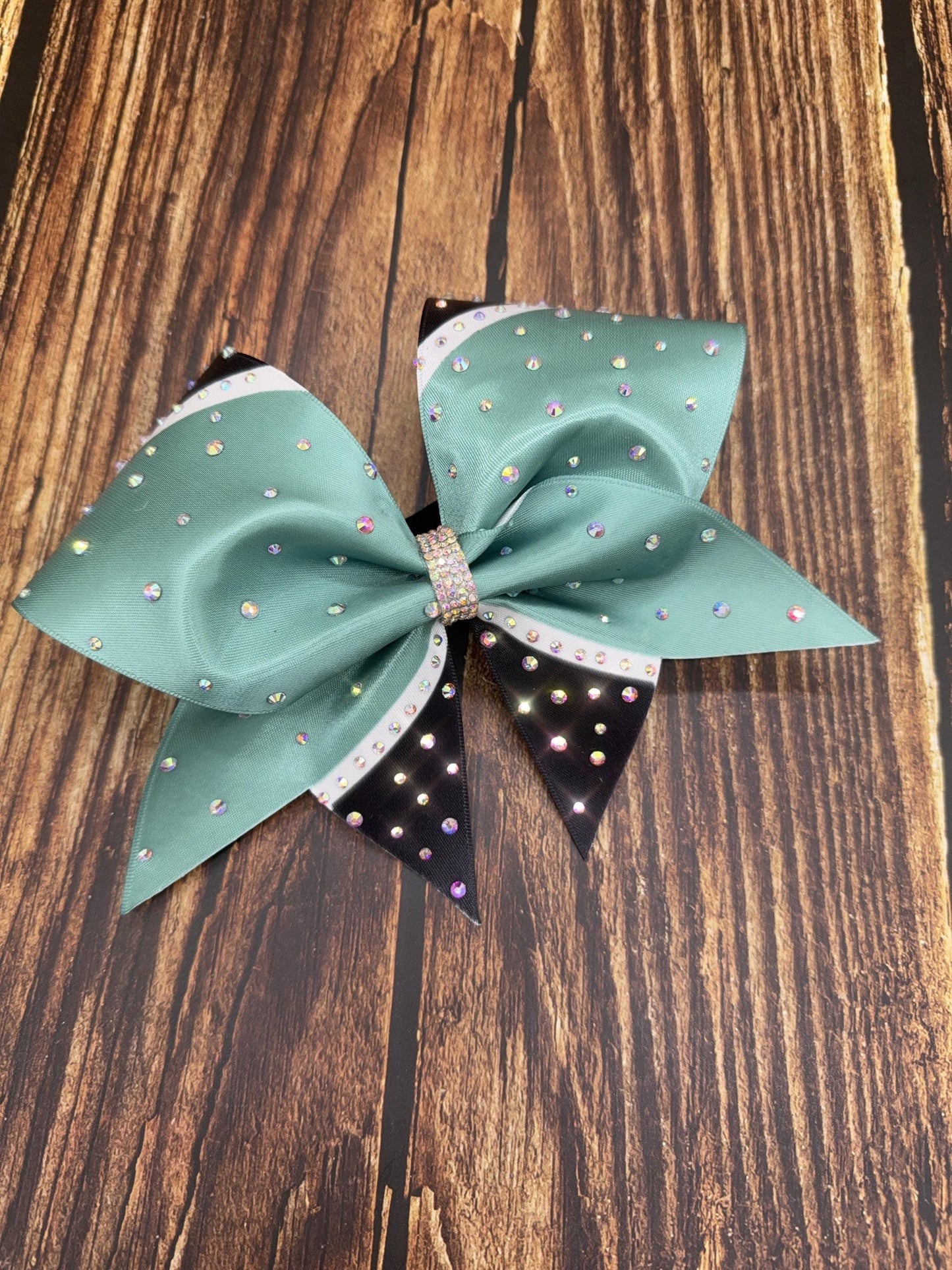 Rhinestone Cheer Bow: The Jess Design - Competition & Practice
