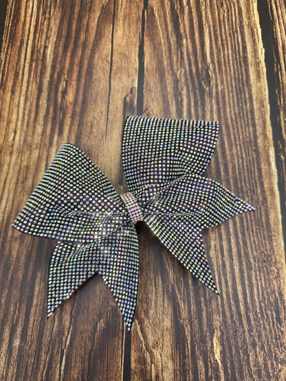 Paparazzi Cheer Bow full of Individual Rhinestones - Competition All-Star Sparkle Bow - Diamond Bows