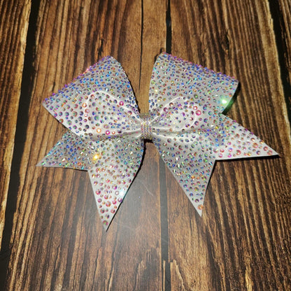 Fully Rhinestoned Classy Couture Competition Cheer Bow