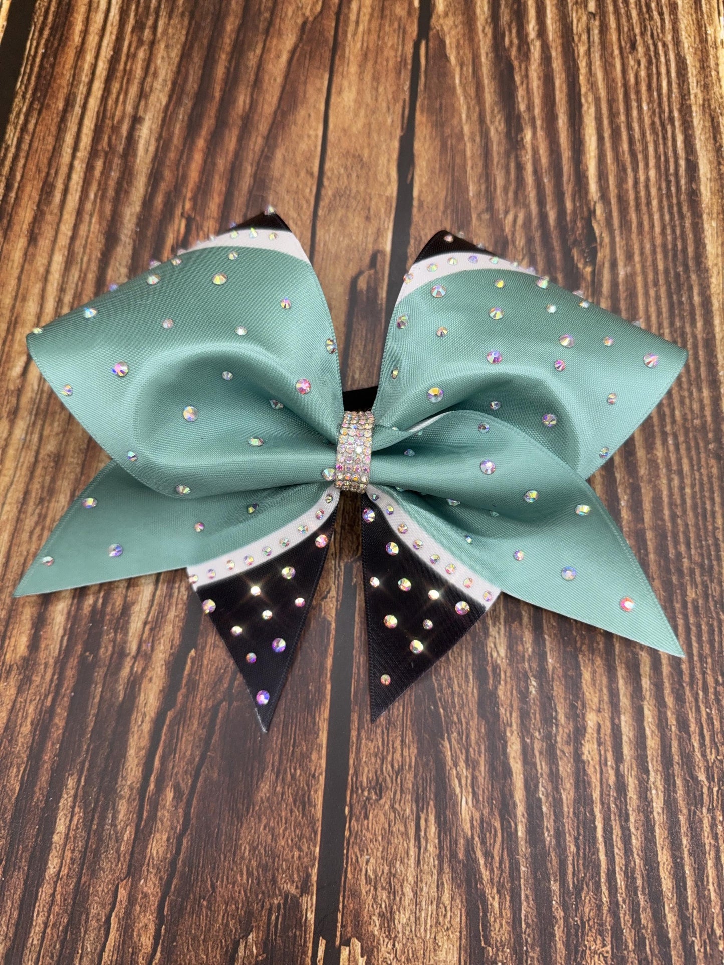 Rhinestone Cheer Bow: The Jess Design - Competition & Practice