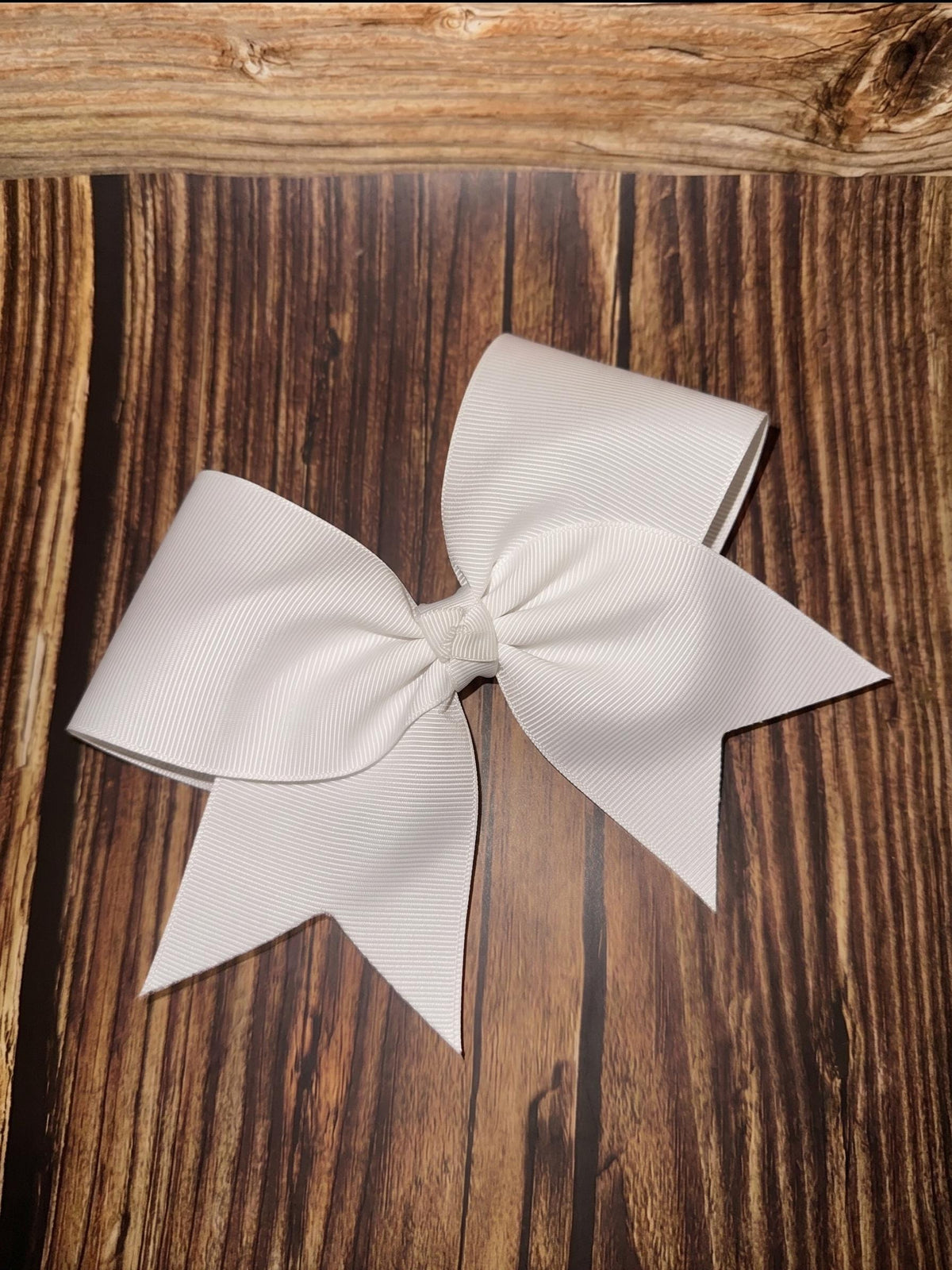 Plain Grosgrain Cheer Bow: Competition - School - Sideline Practice and Games