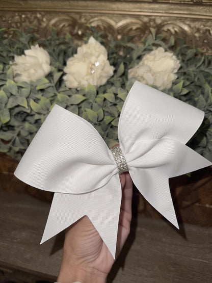 Plain Grosgrain Cheer Bow: Competition - School - Sideline Practice and Games